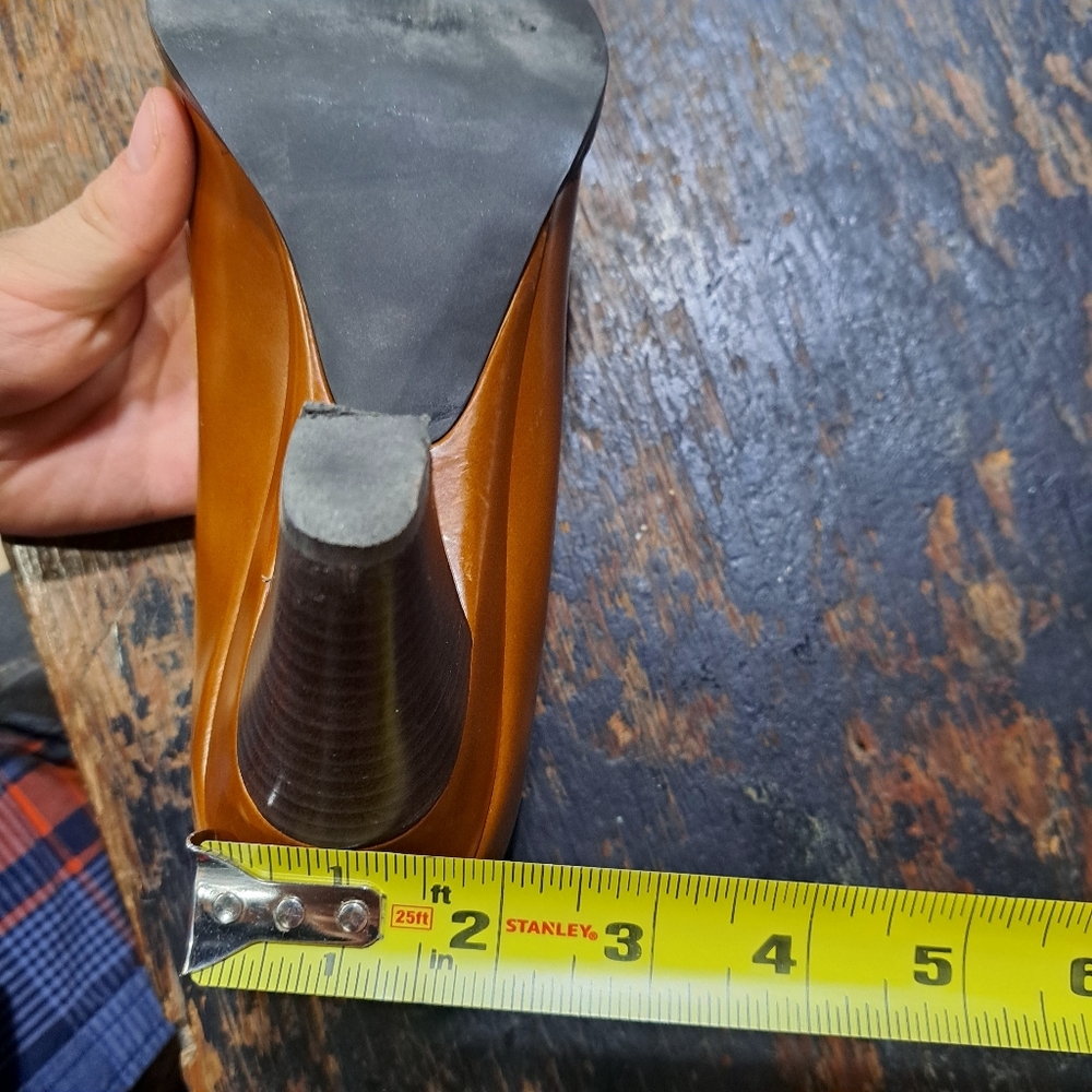 Via Spiga Brown Leather Heels - Picture 13 of 13